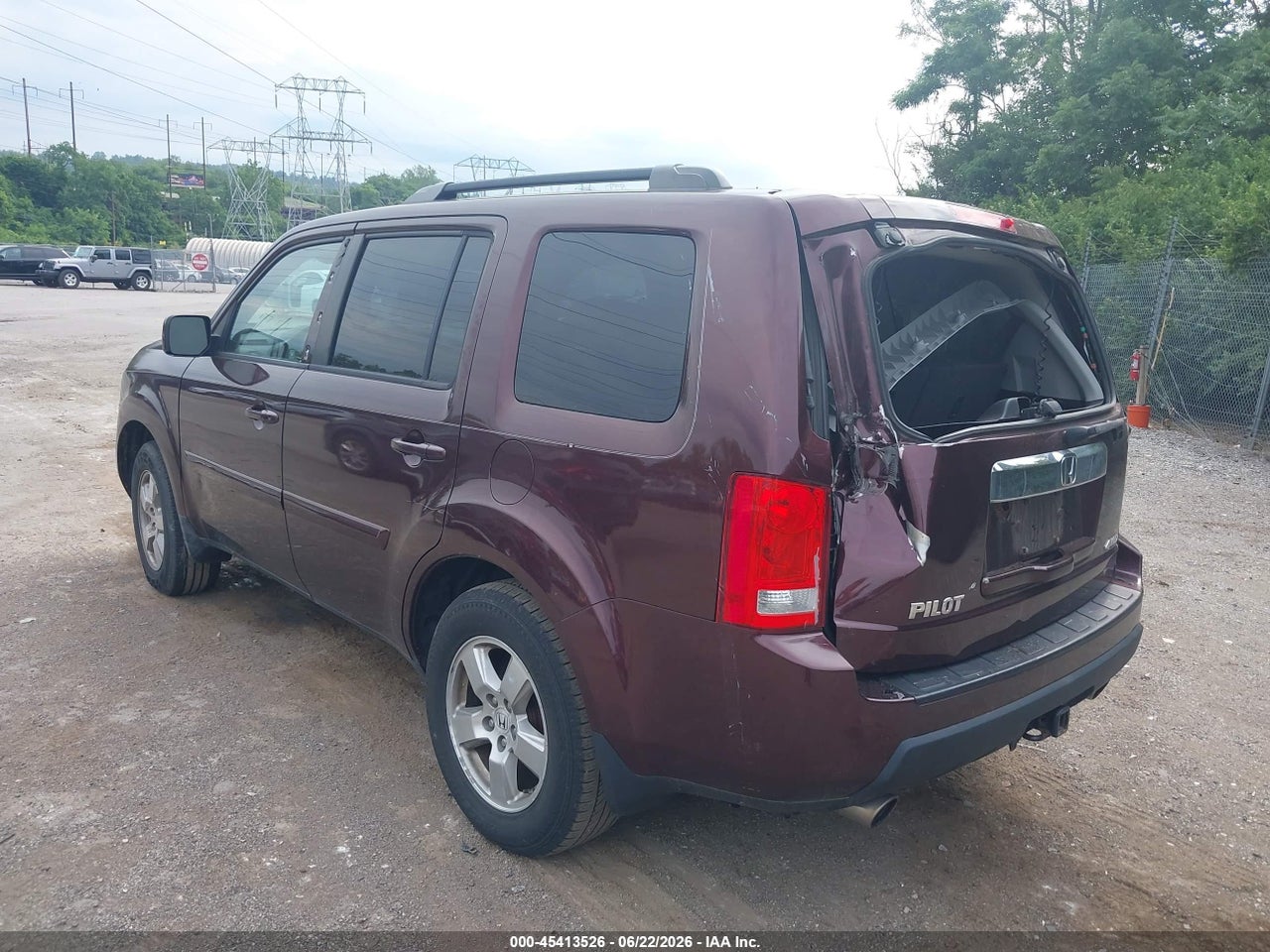 2011 HONDA PILOT EX thumbnail 4