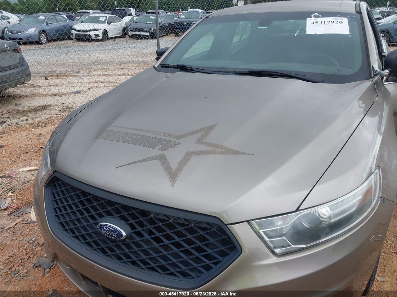 2018 FORD POLICE INTERCEPTOR   · 6/12
