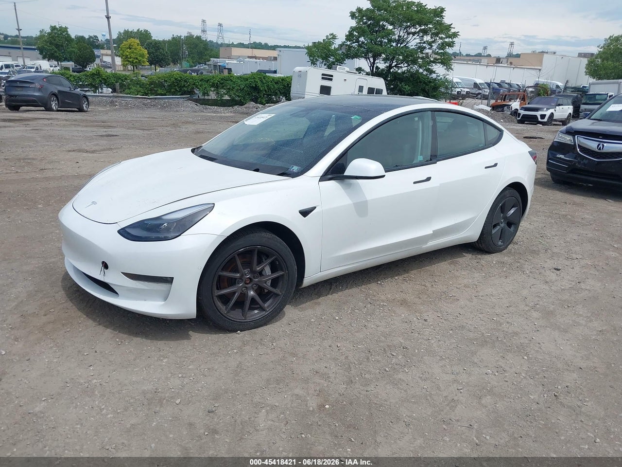 2021 TESLA MODEL 3 LONG RANGE thumbnail 3