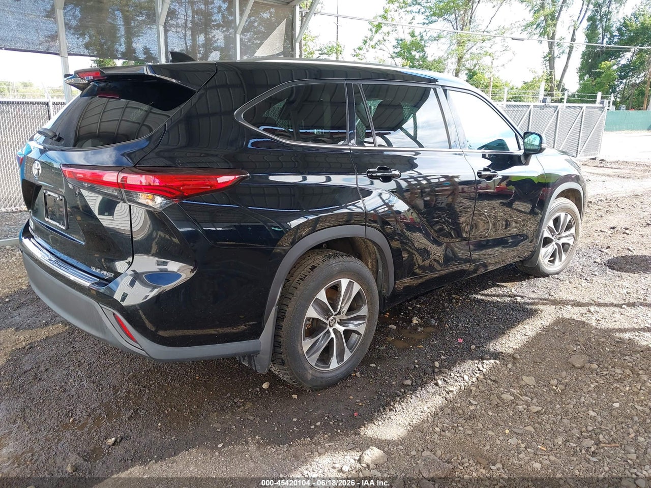 2020 TOYOTA HIGHLANDER XLE thumbnail 5