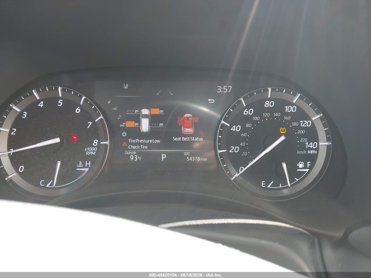 2020 TOYOTA HIGHLANDER XLE thumbnail 8