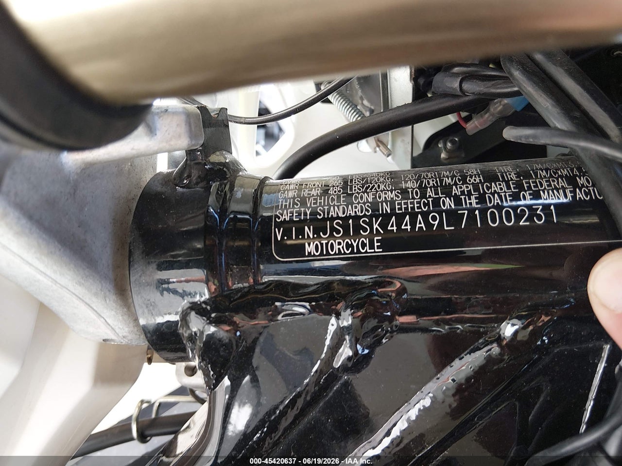2020 SUZUKI DR-Z400 SM thumbnail 11