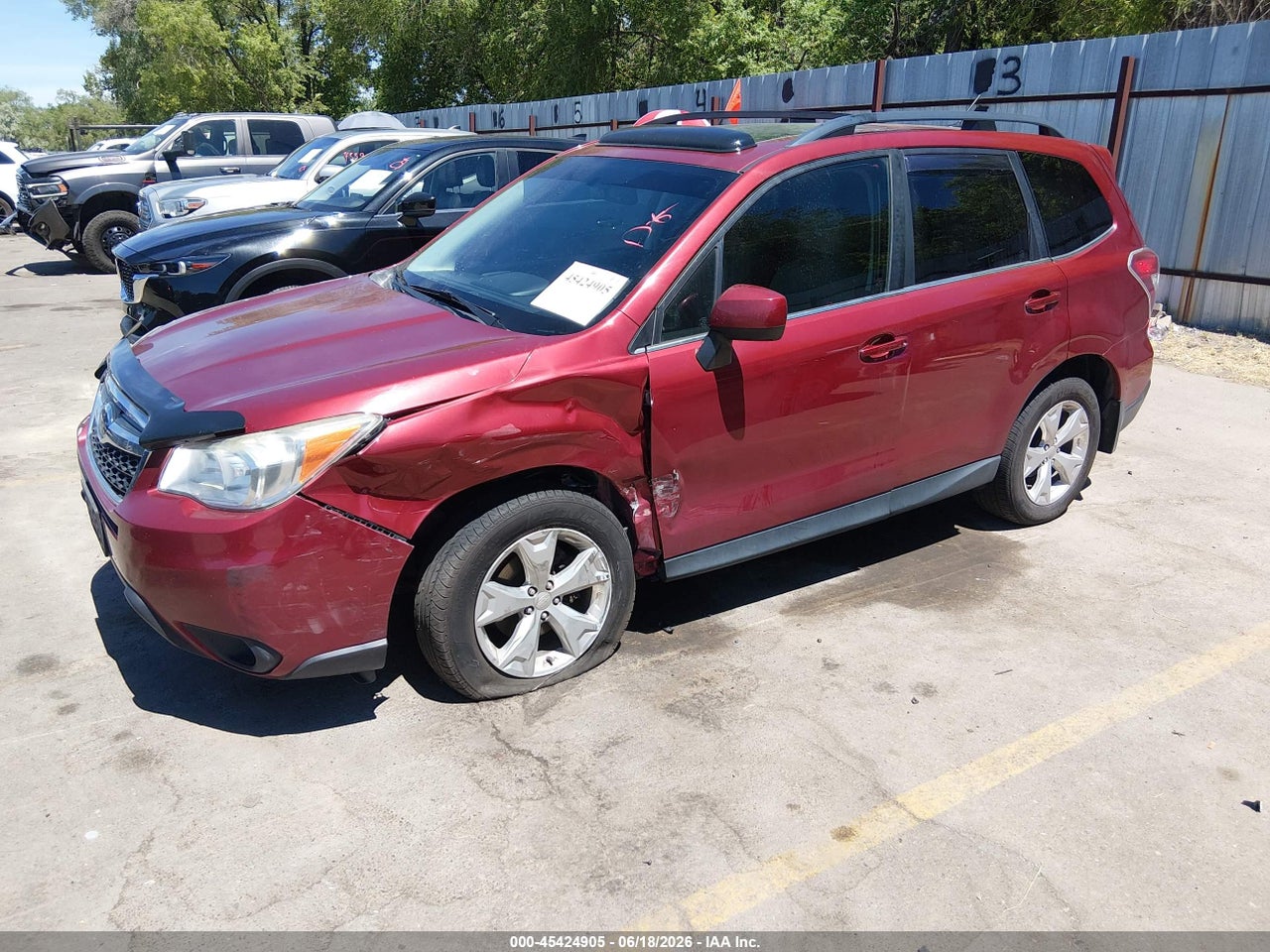 2014 SUBARU FORESTER 2.5I LIMITED thumbnail 3