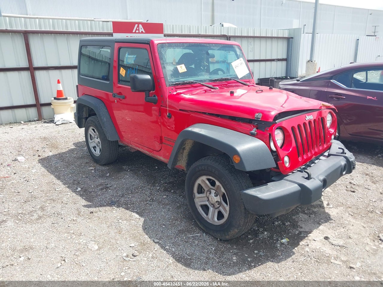 2016 JEEP WRANGLER SPORT thumbnail 2