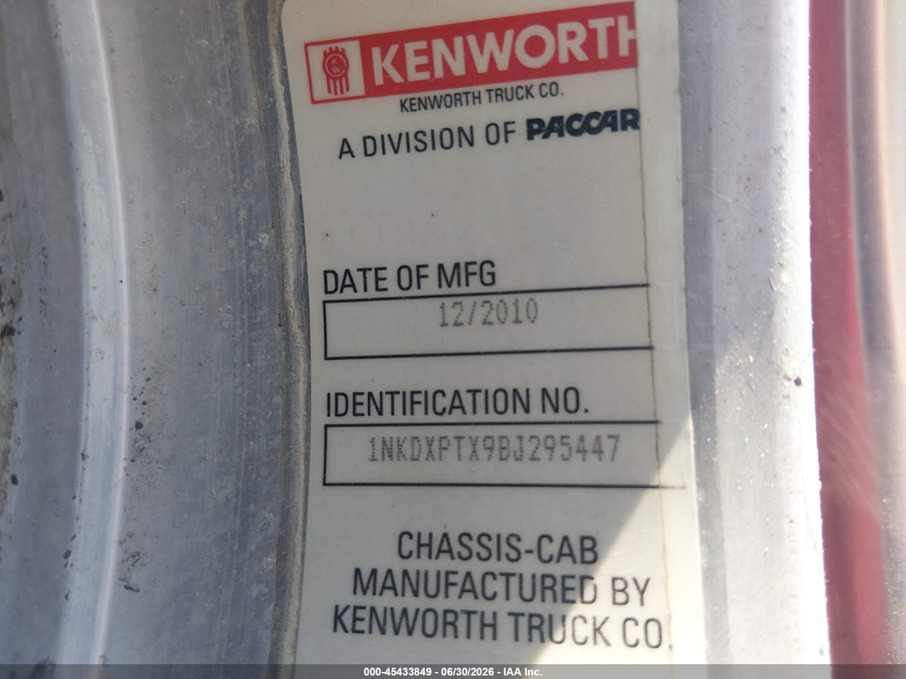 2011 KENWORTH CONSTRUCTION T800 thumbnail 10