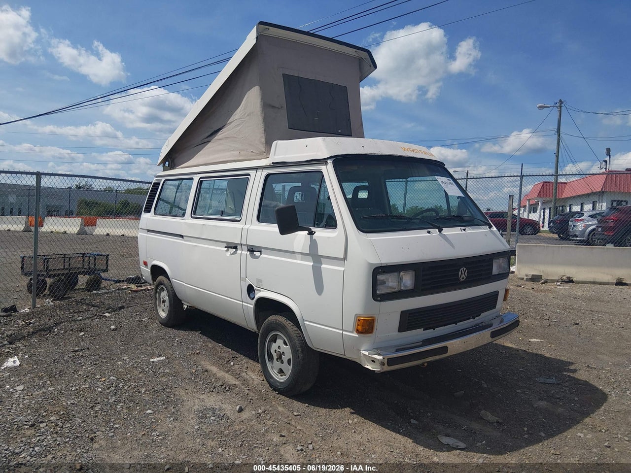1987 VOLKSWAGEN VANAGON CAMPMOBILE thumbnail 2