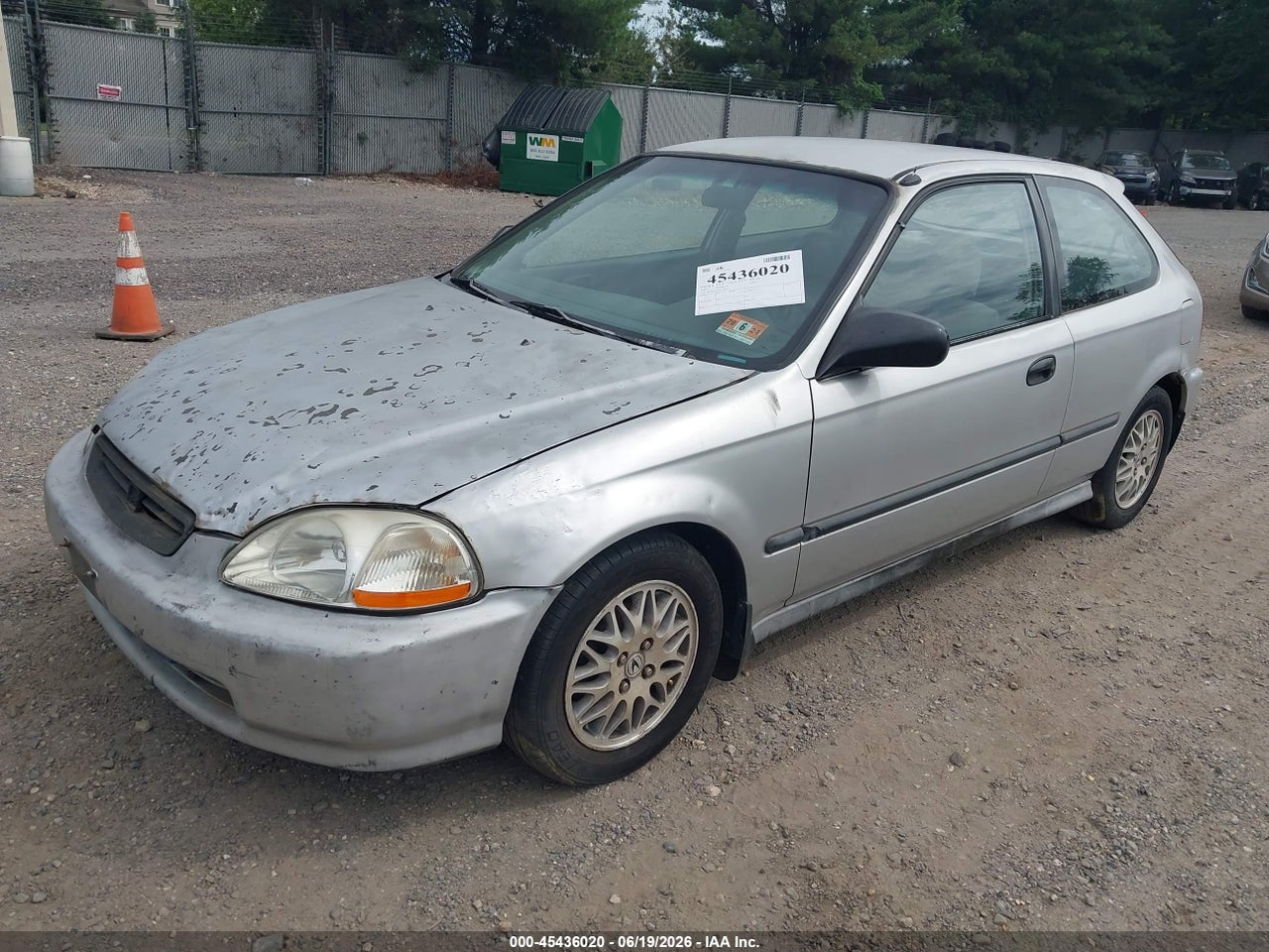 1997 HONDA CIVIC DX thumbnail 3