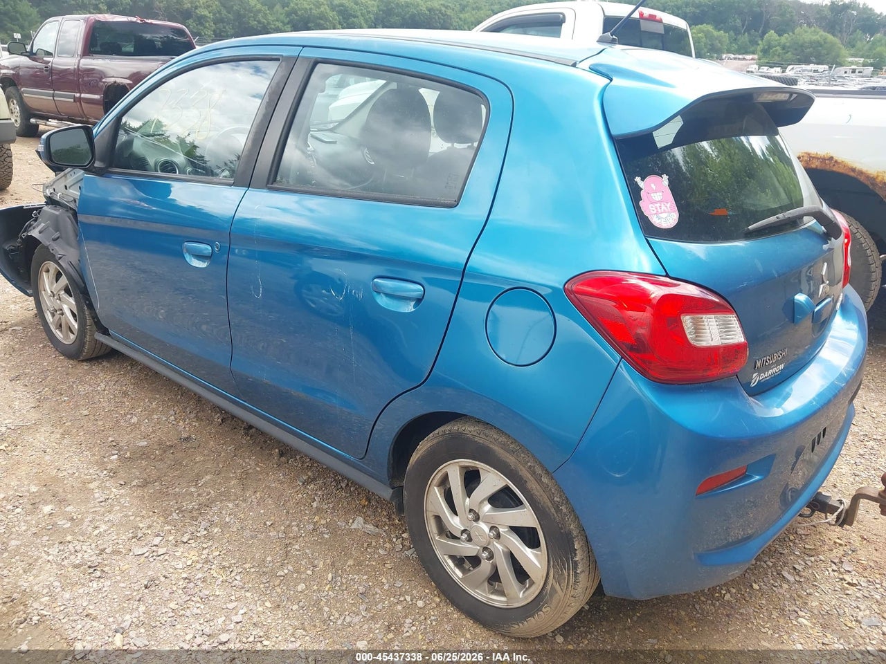2017 MITSUBISHI MIRAGE SE thumbnail 4