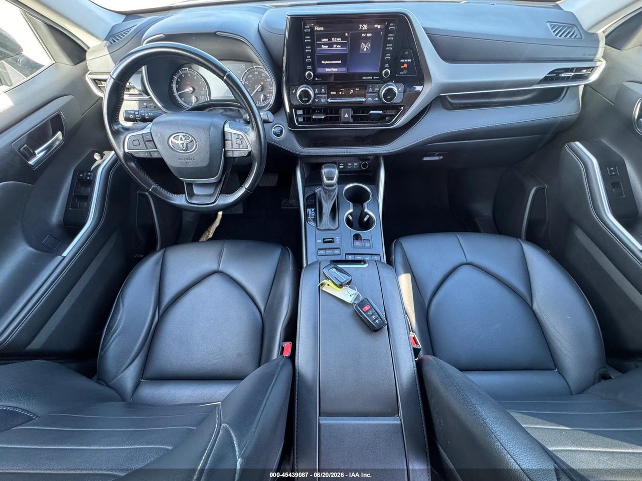 2022 TOYOTA HIGHLANDER XLE thumbnail 7
