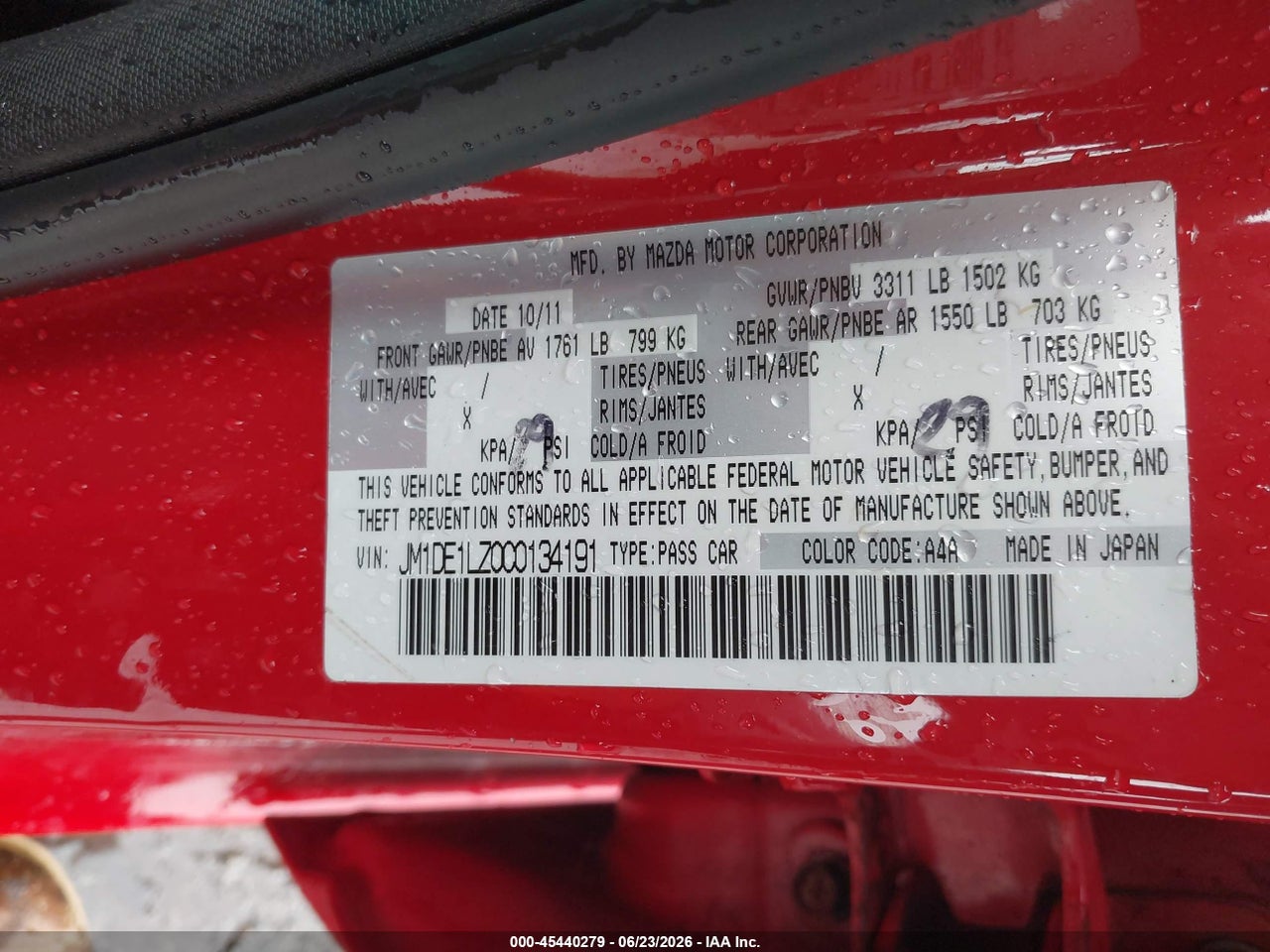2012 MAZDA MAZDA2 TOURING thumbnail 10