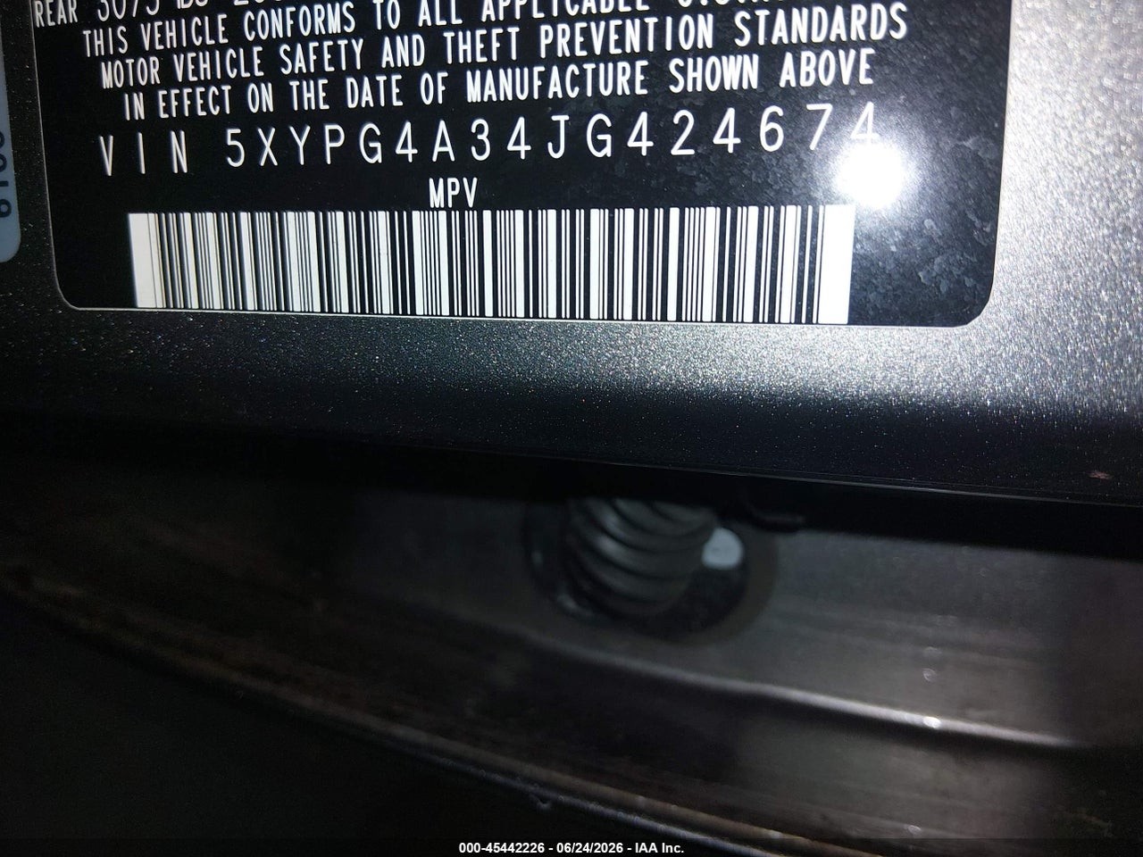 2018 KIA SORENTO 2.4L L thumbnail 10