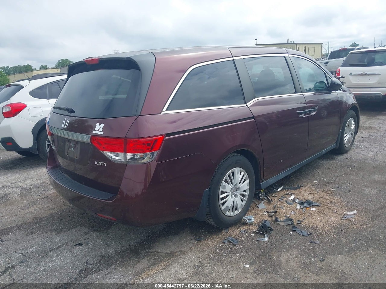 2014 HONDA ODYSSEY LX thumbnail 5