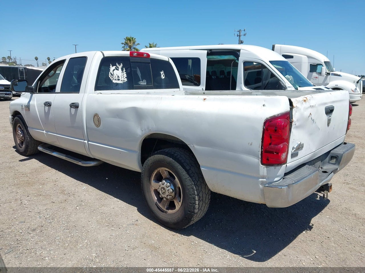 2008 DODGE RAM 2500 SLT thumbnail 4