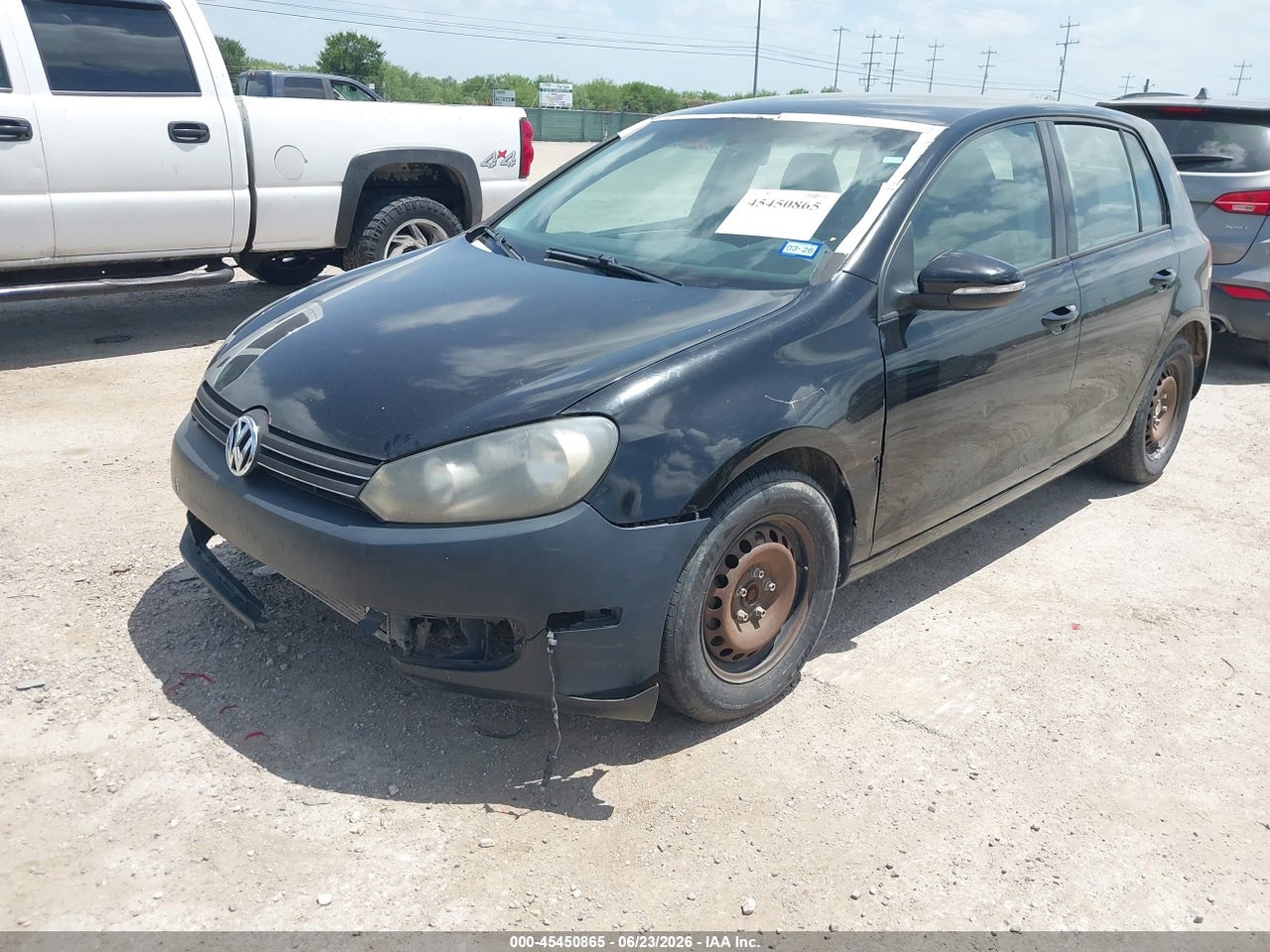 2011 VOLKSWAGEN GOLF 2.5L 4-DOOR thumbnail 3
