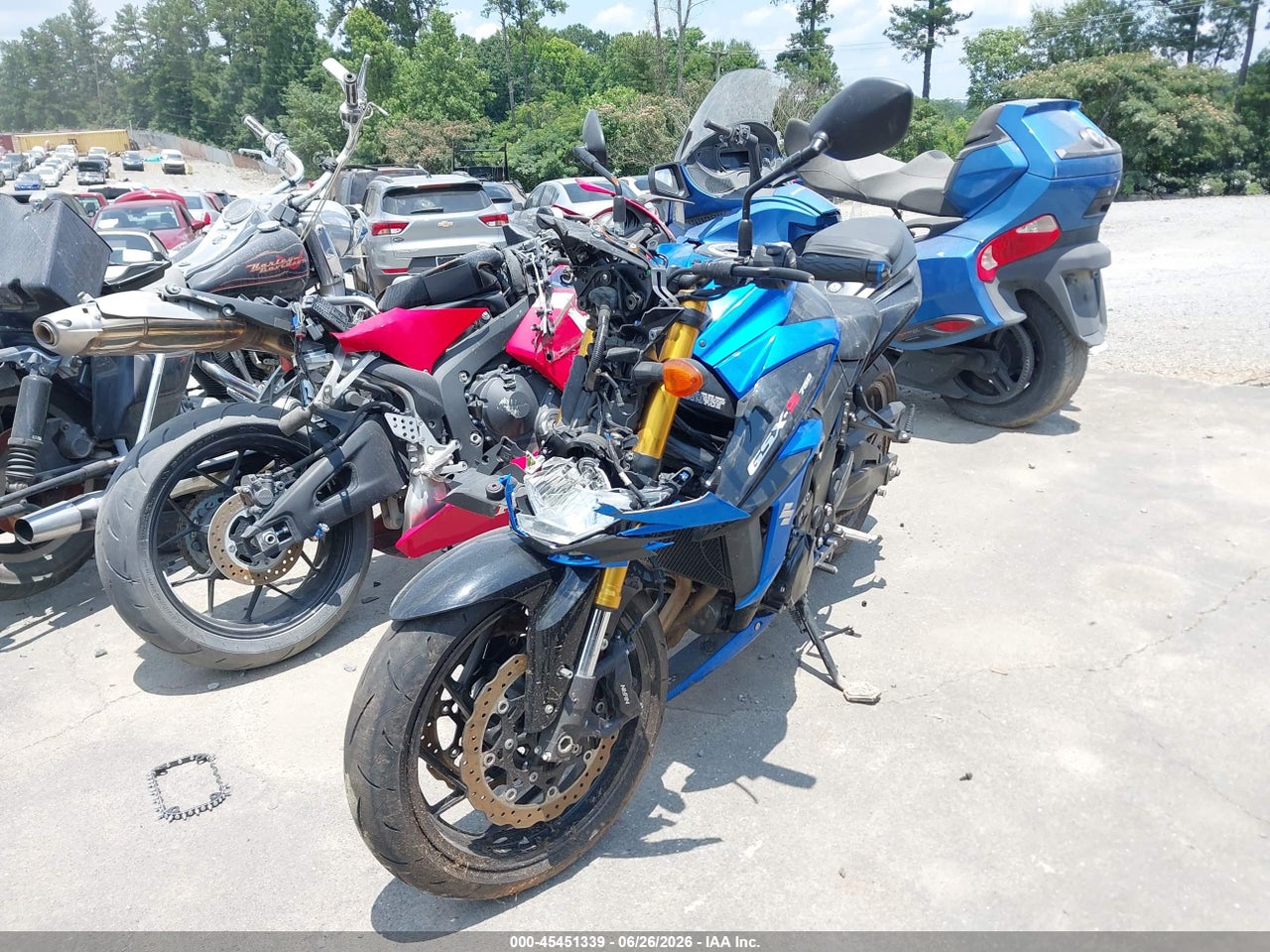 2018 SUZUKI GSX-S750 M/Z thumbnail 3