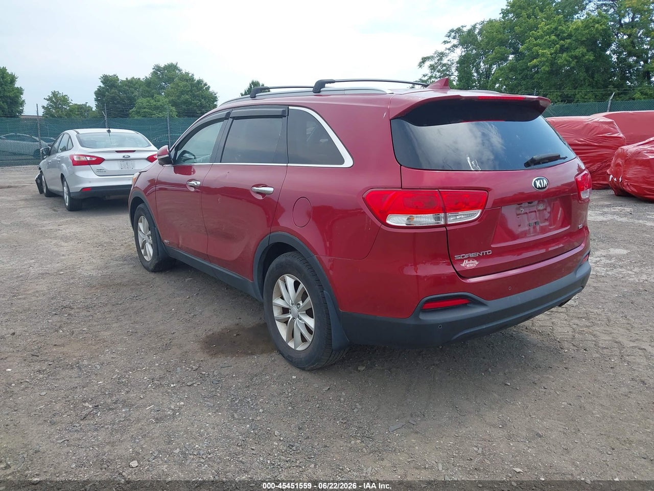 2016 KIA SORENTO 2.4L LX · 3/12