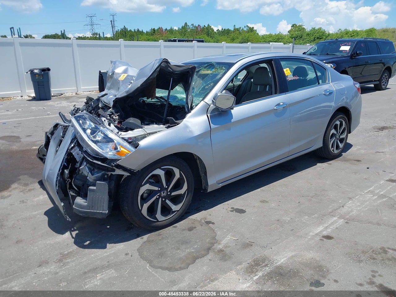 2017 HONDA ACCORD EX-L V6 thumbnail 3