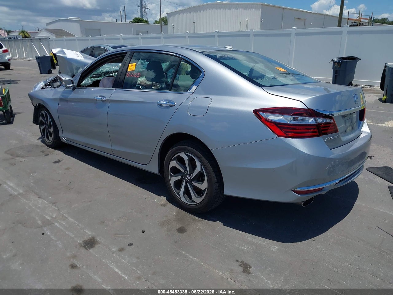 2017 HONDA ACCORD EX-L V6 thumbnail 4
