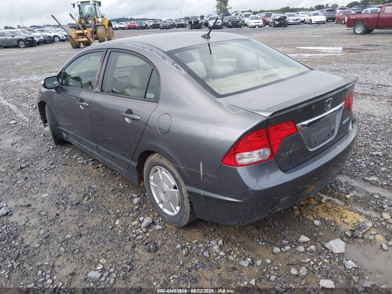 2009 HONDA CIVIC HYBRID   · 3/12