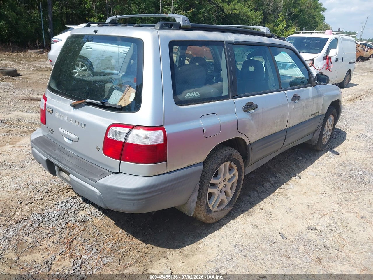 2002 SUBARU FORESTER L · 4/12