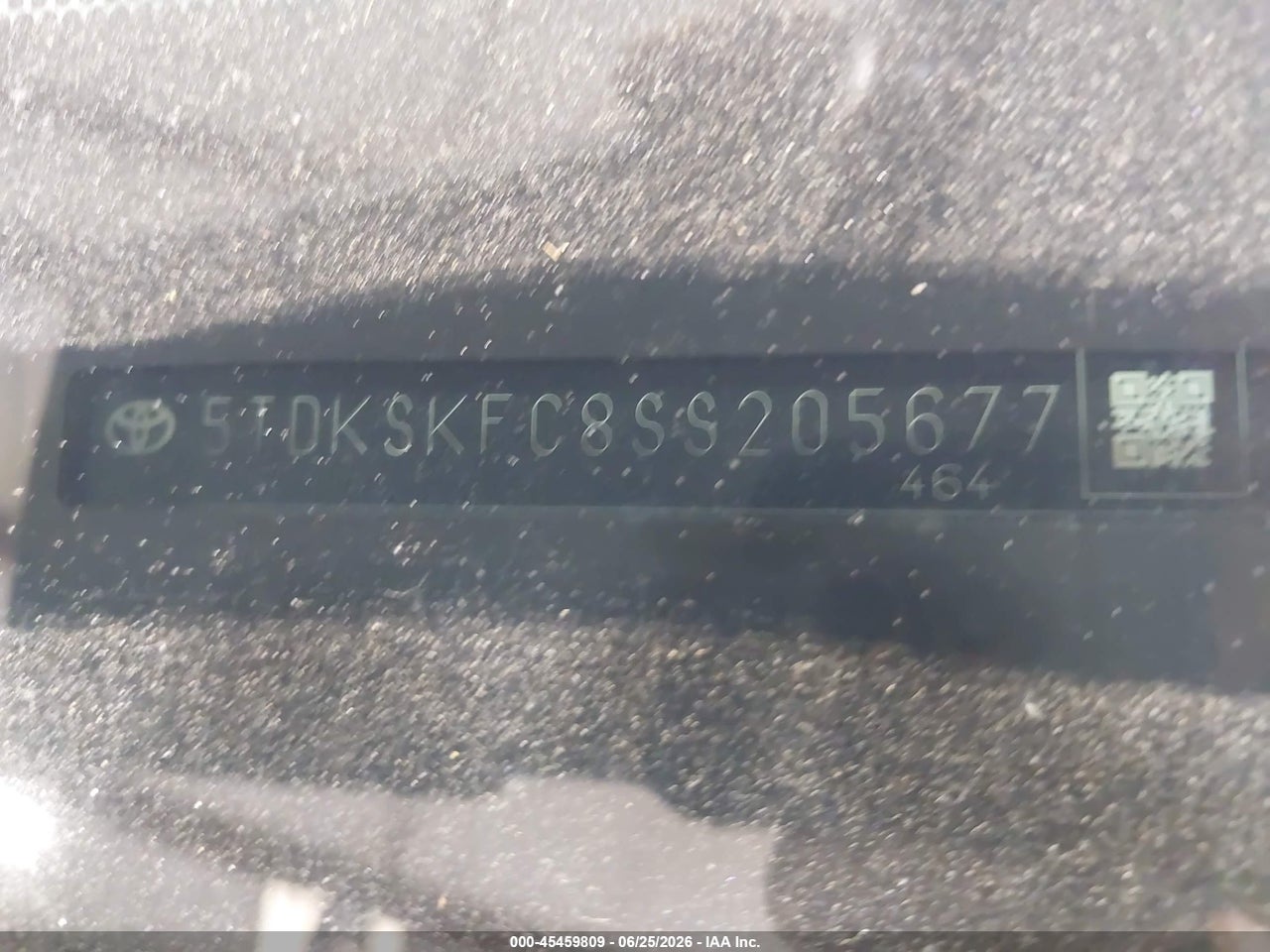 2025 TOYOTA SIENNA LE thumbnail 10