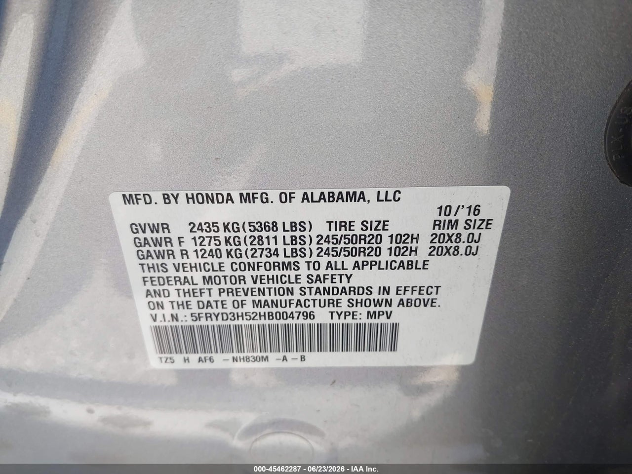 2017 ACURA MDX TECHNOLOGY PACKAGE thumbnail 10