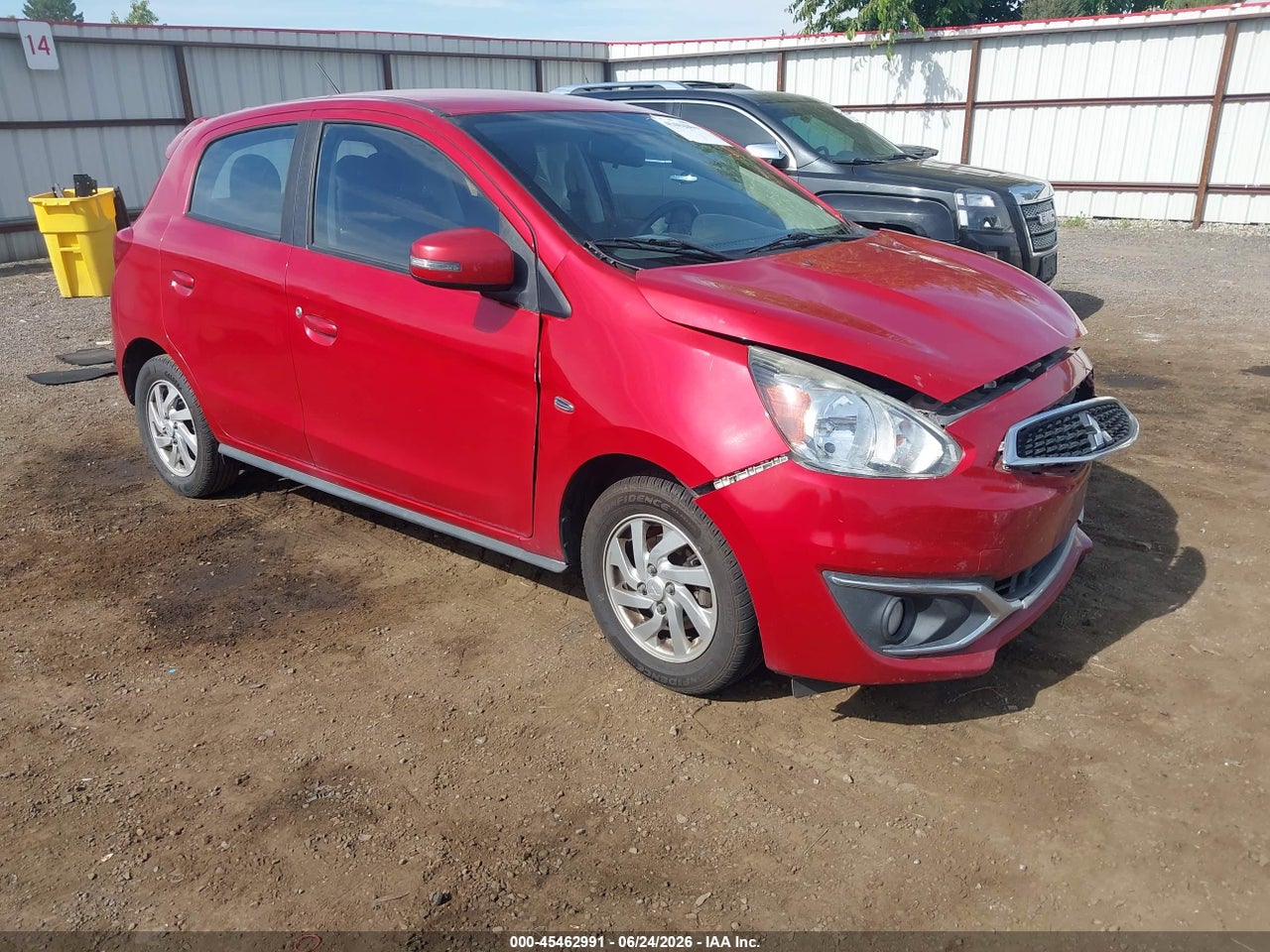2018 MITSUBISHI MIRAGE SE thumbnail 2