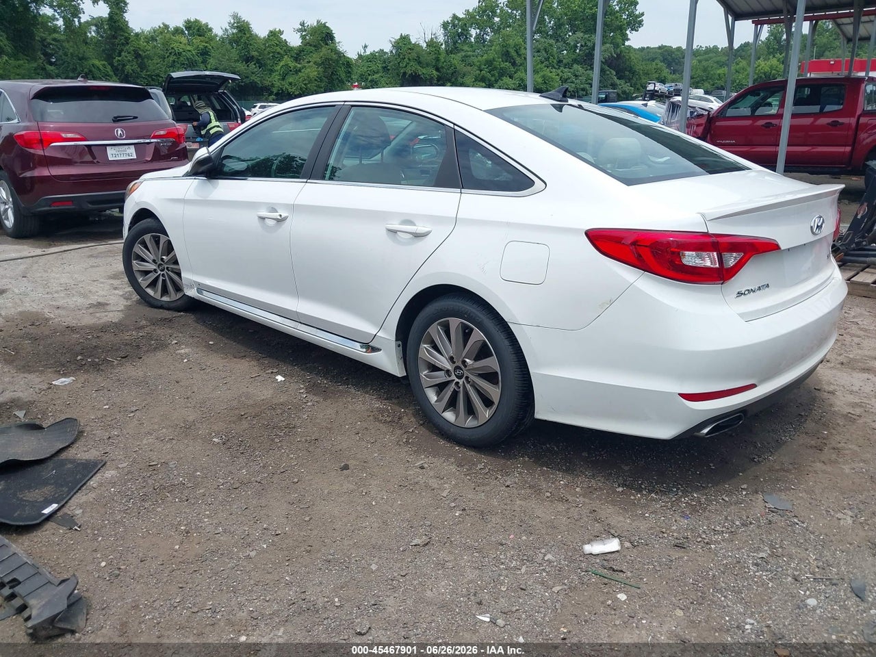 2017 HYUNDAI SONATA SPORT thumbnail 4