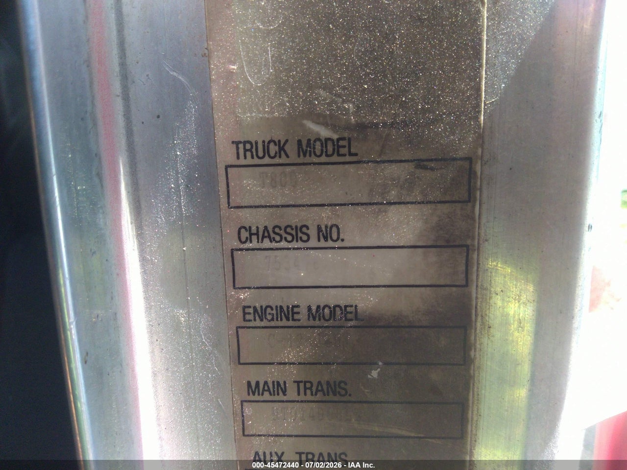 1997 KENWORTH CONSTRUCTION T800 thumbnail 10