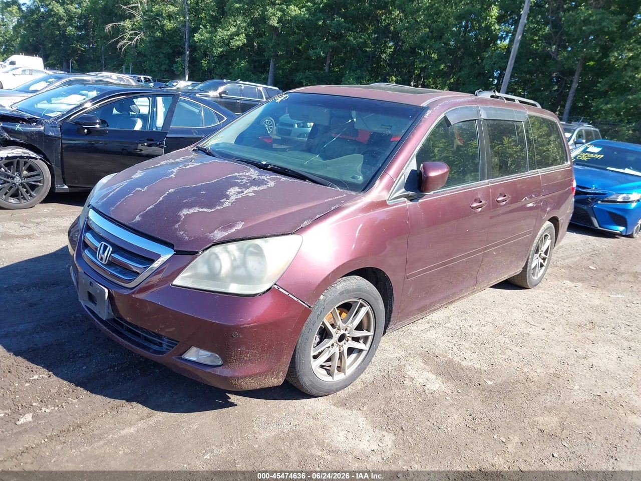 2007 HONDA ODYSSEY TOURING thumbnail 3