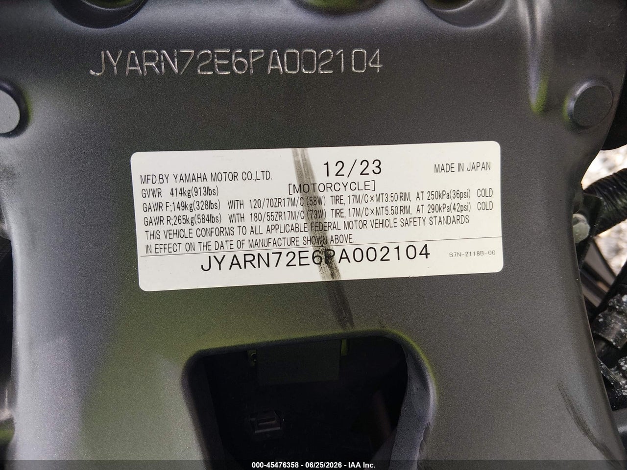 2023 YAMAHA MT09 D thumbnail 11