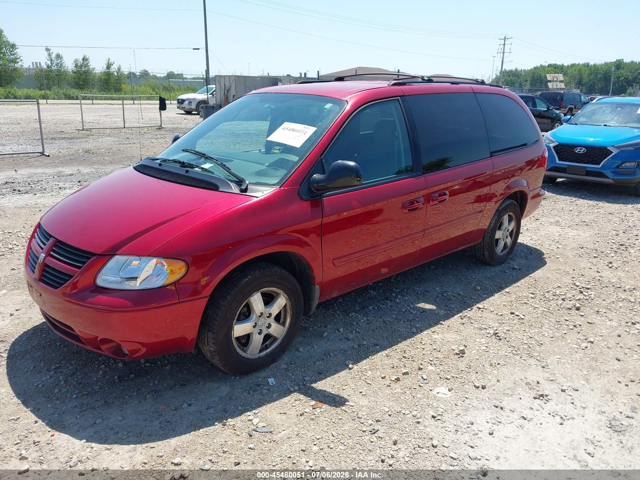 2007 DODGE GRAND CARAVAN SXT thumbnail 3