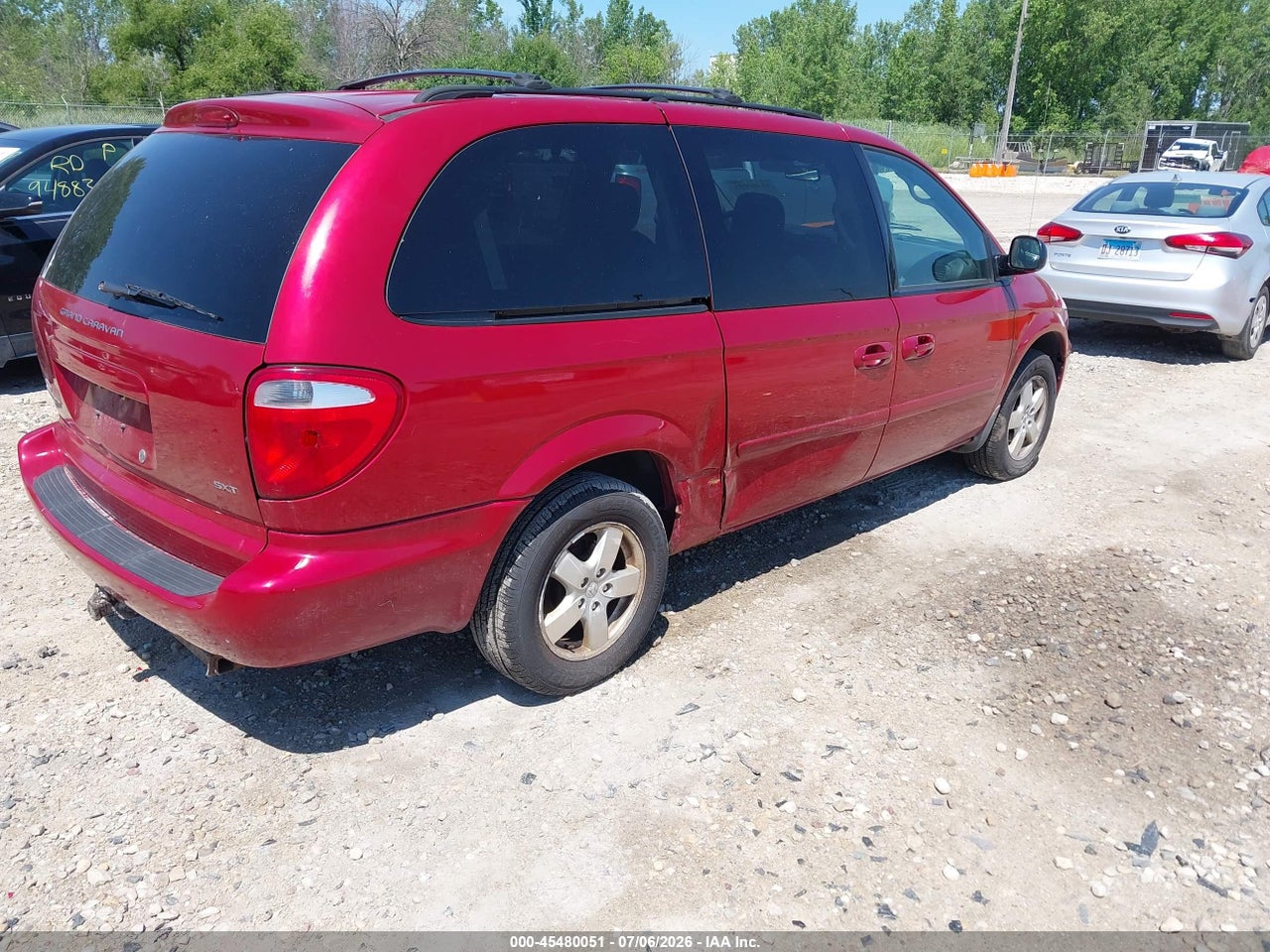 2007 DODGE GRAND CARAVAN SXT thumbnail 5