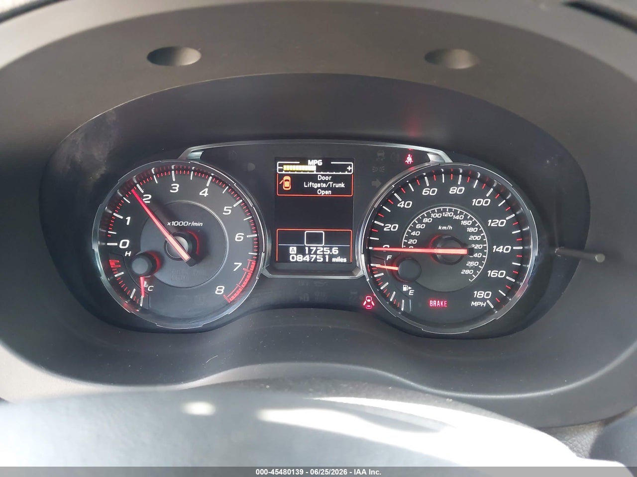 2019 SUBARU WRX LIMITED thumbnail 8