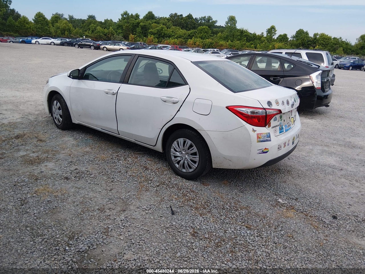 2014 TOYOTA COROLLA L thumbnail 4
