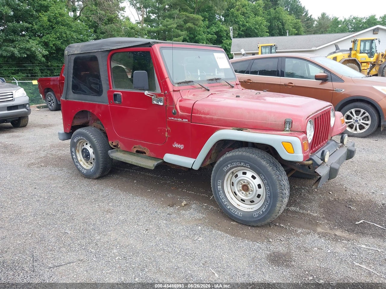 1999 JEEP WRANGLER SE thumbnail 2