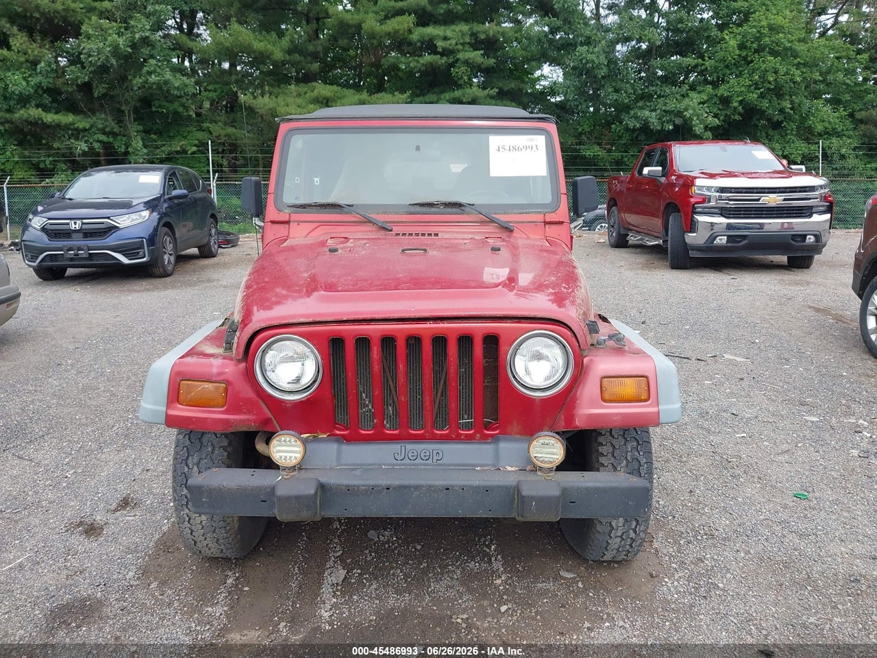 1999 JEEP WRANGLER SE thumbnail 7