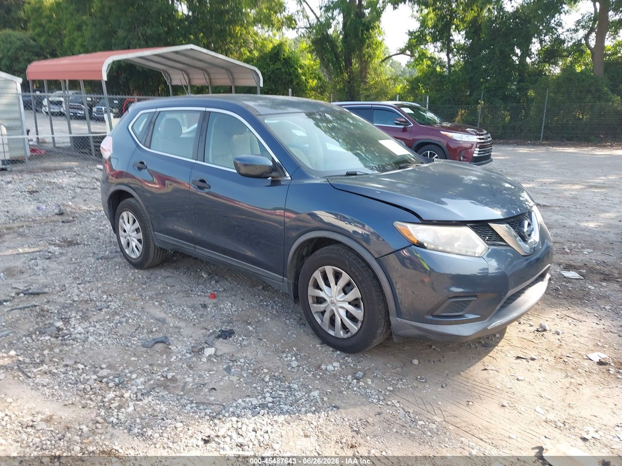 2016 NISSAN ROGUE S thumbnail 2