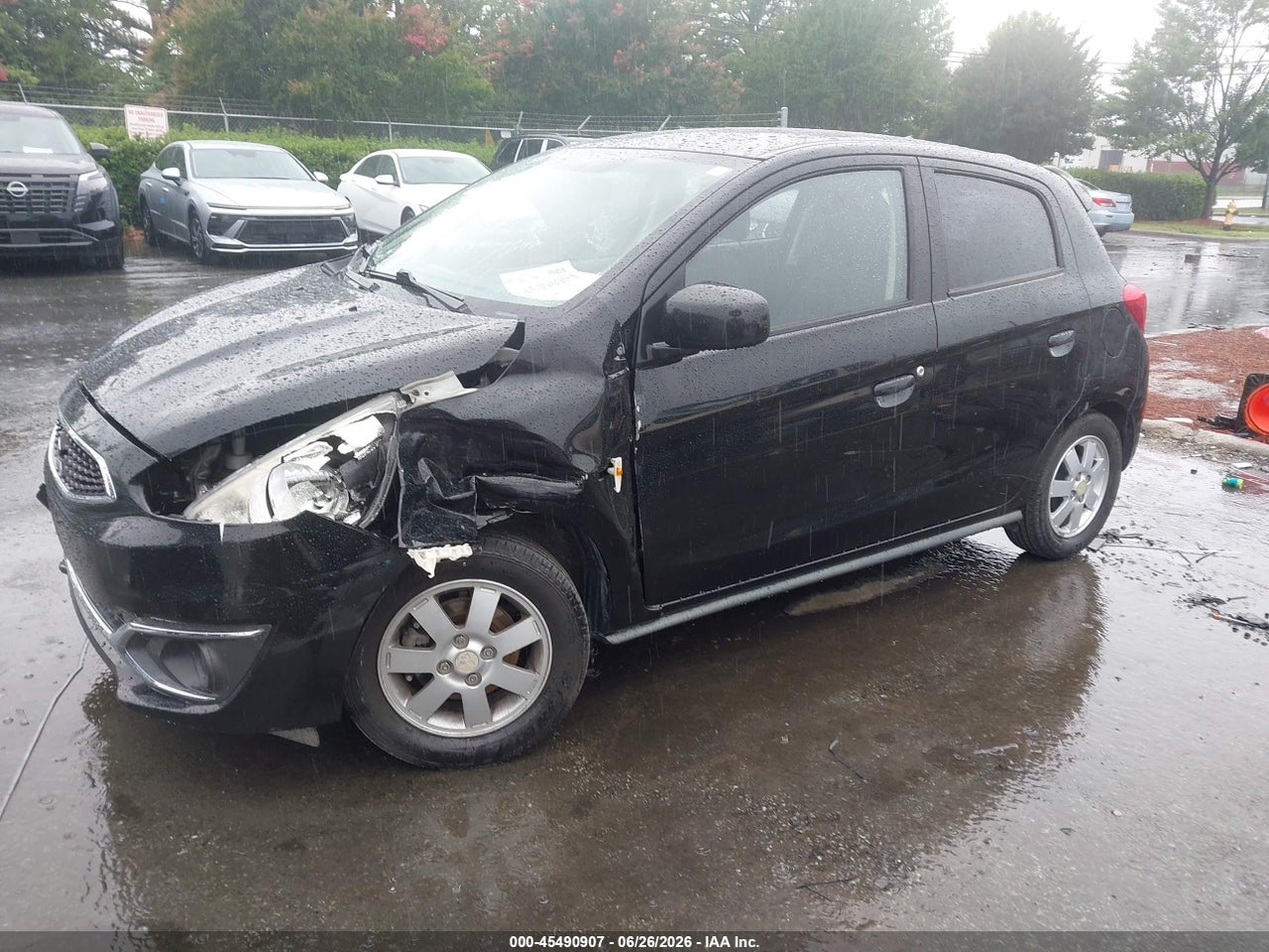 2017 MITSUBISHI MIRAGE ES thumbnail 3