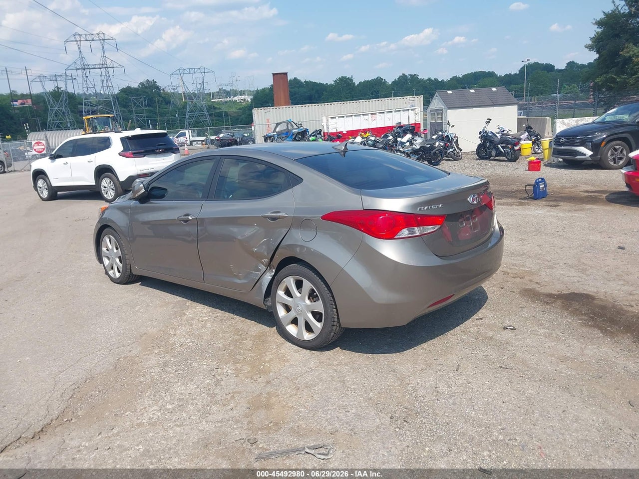 2013 HYUNDAI ELANTRA LIMITED thumbnail 4