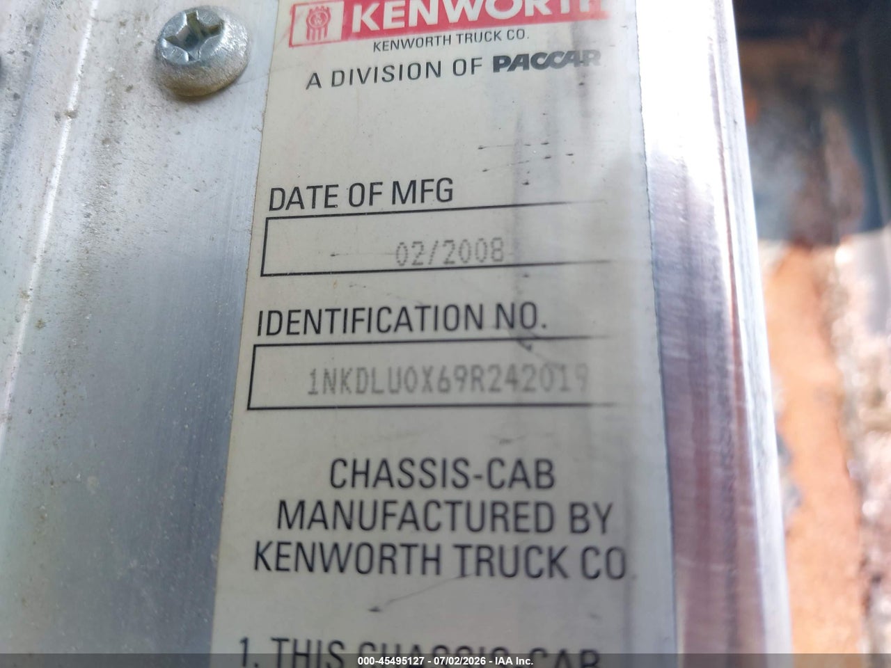 2009 KENWORTH CONSTRUCTION T800 thumbnail 10