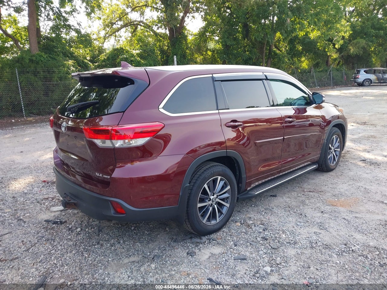 2017 TOYOTA HIGHLANDER XLE thumbnail 5