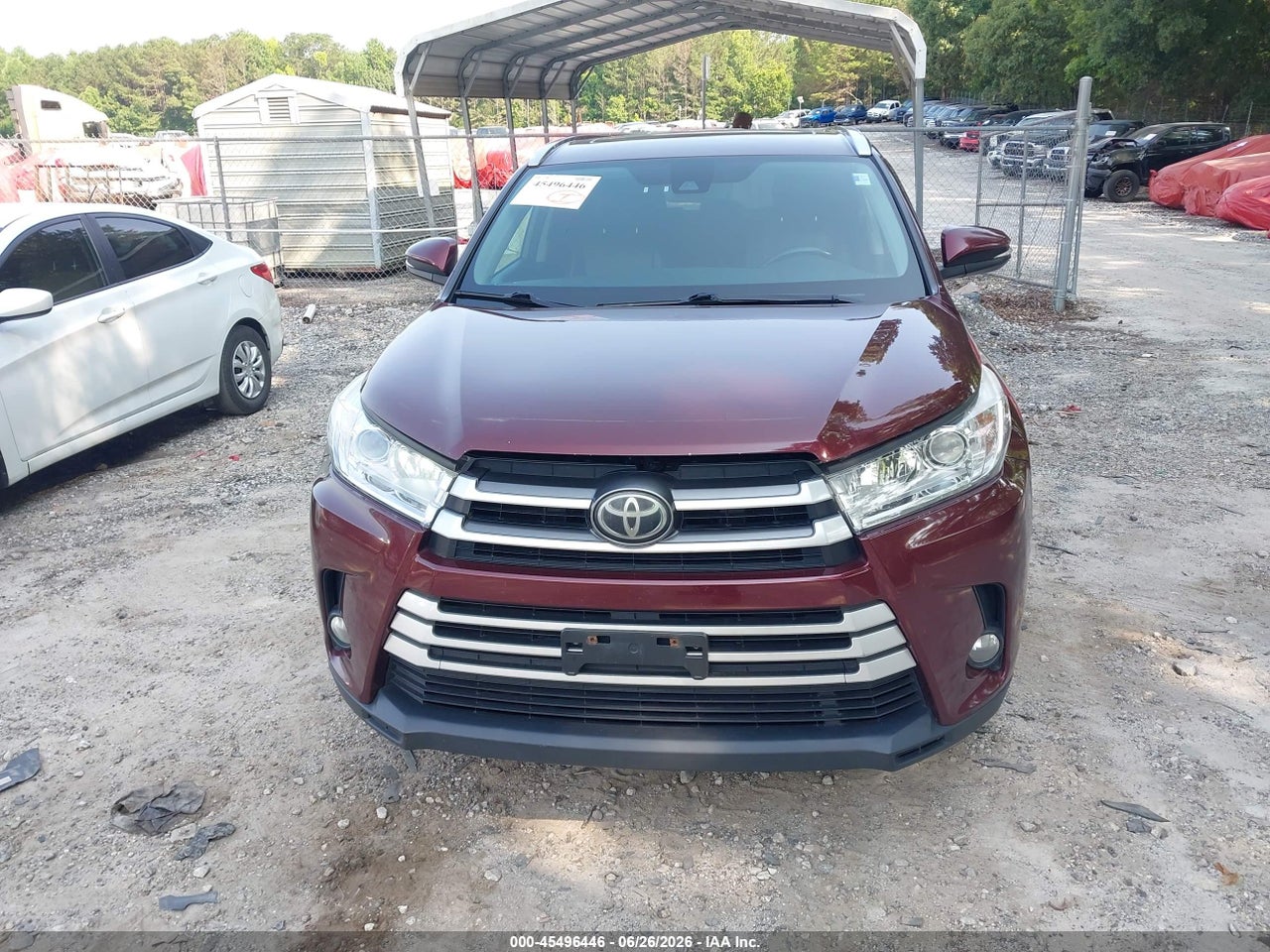 2017 TOYOTA HIGHLANDER XLE thumbnail 7