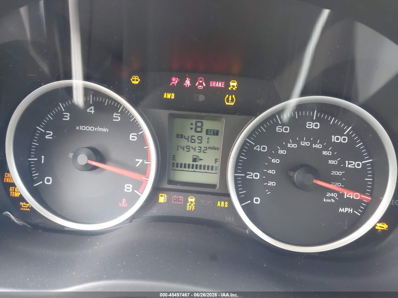 2015 SUBARU FORESTER 2.5I thumbnail 8
