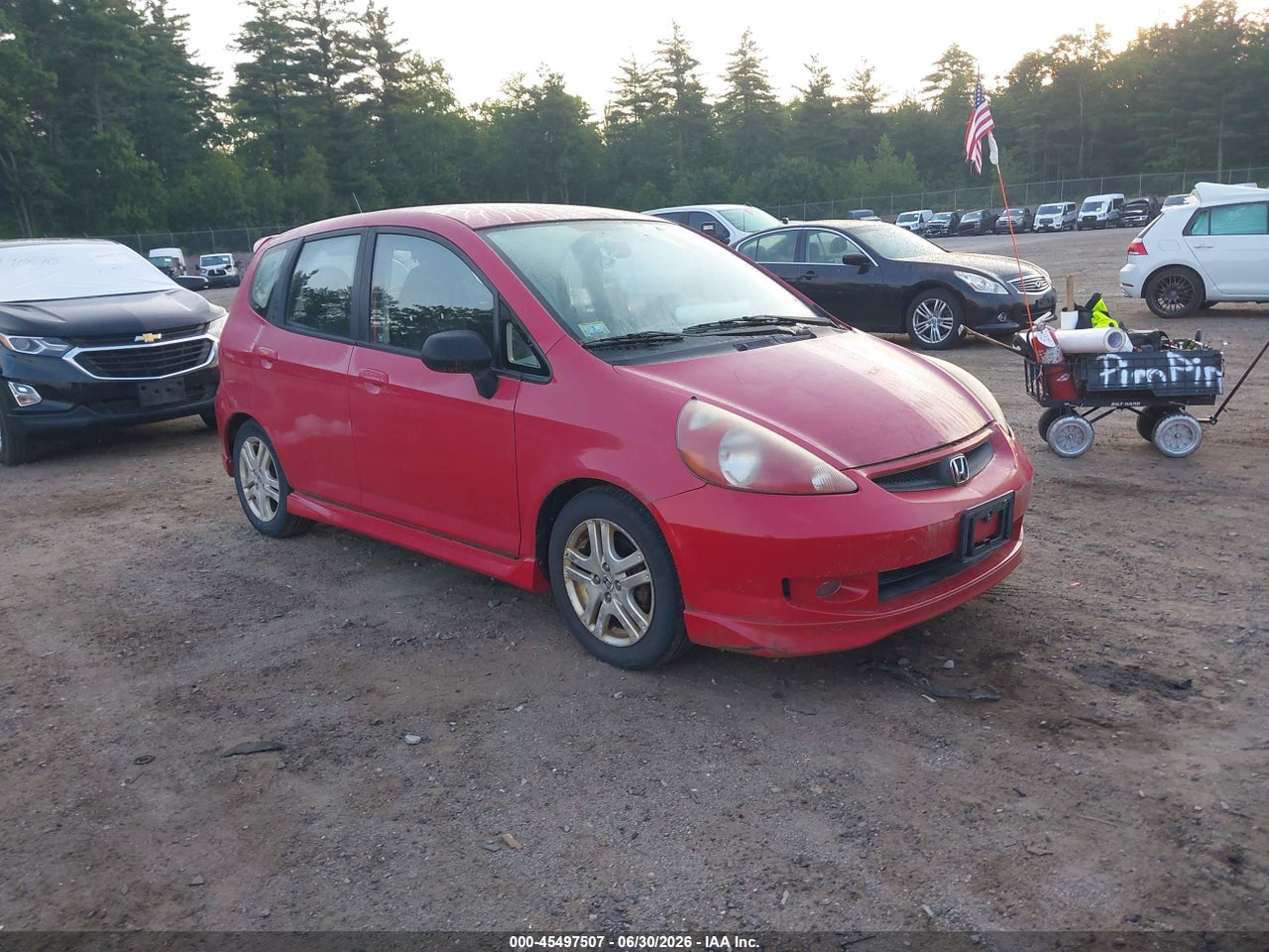 2007 HONDA FIT SPORT thumbnail 2