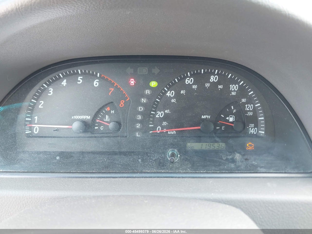 2004 TOYOTA CAMRY LE V6 thumbnail 8