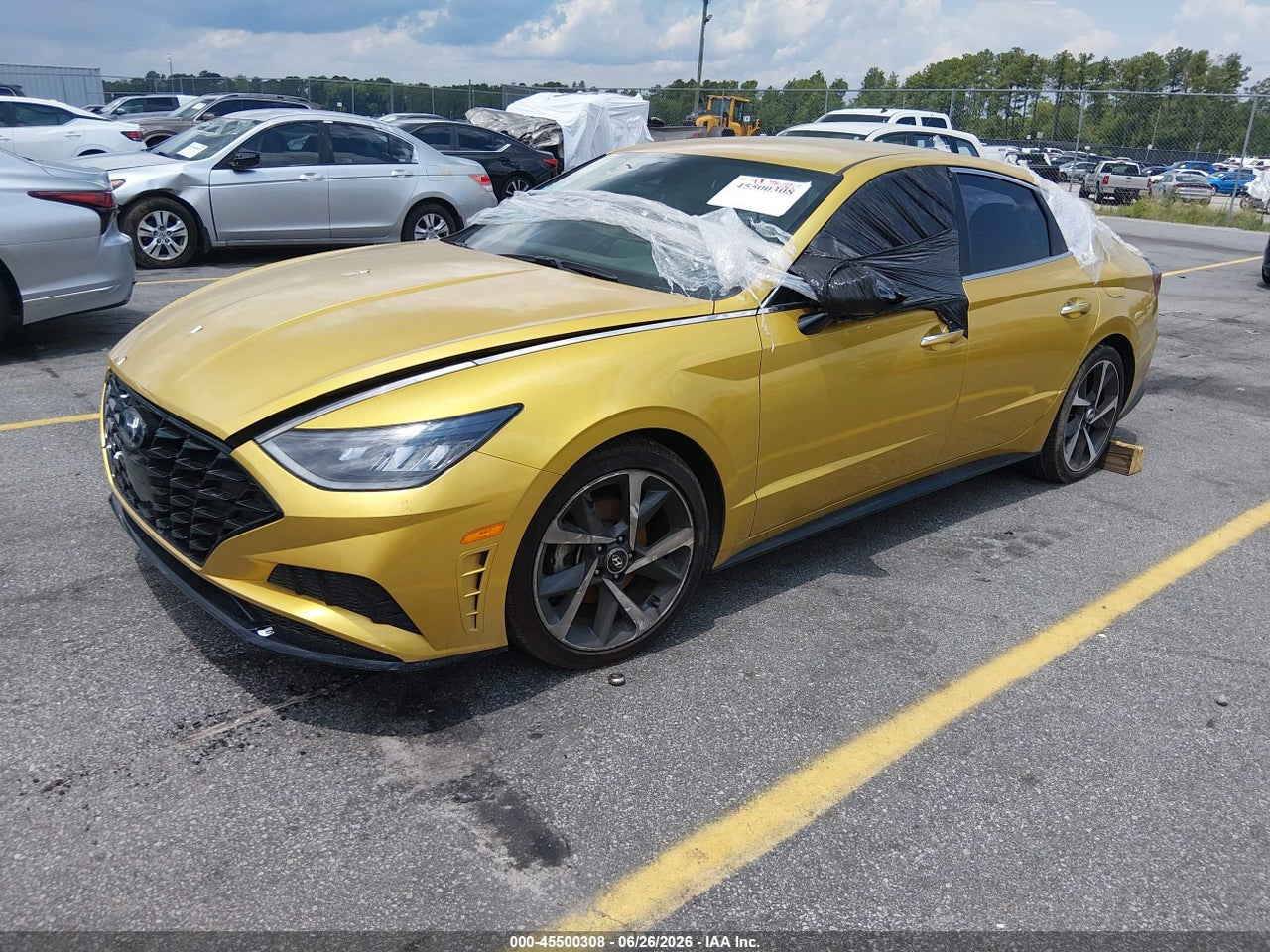 2021 HYUNDAI SONATA SEL PLUS thumbnail 3