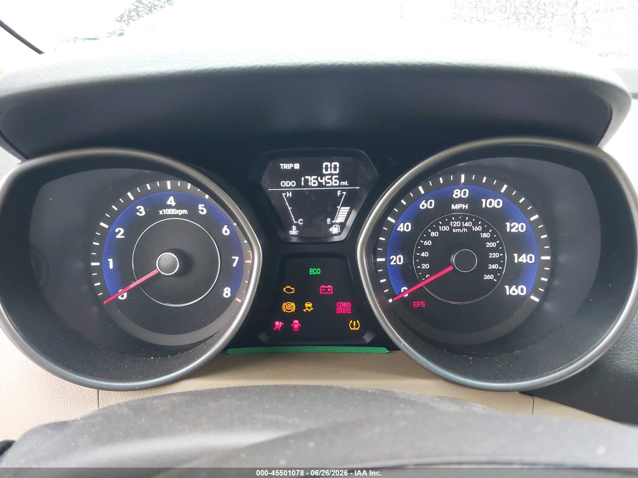 2012 HYUNDAI ELANTRA GLS thumbnail 8