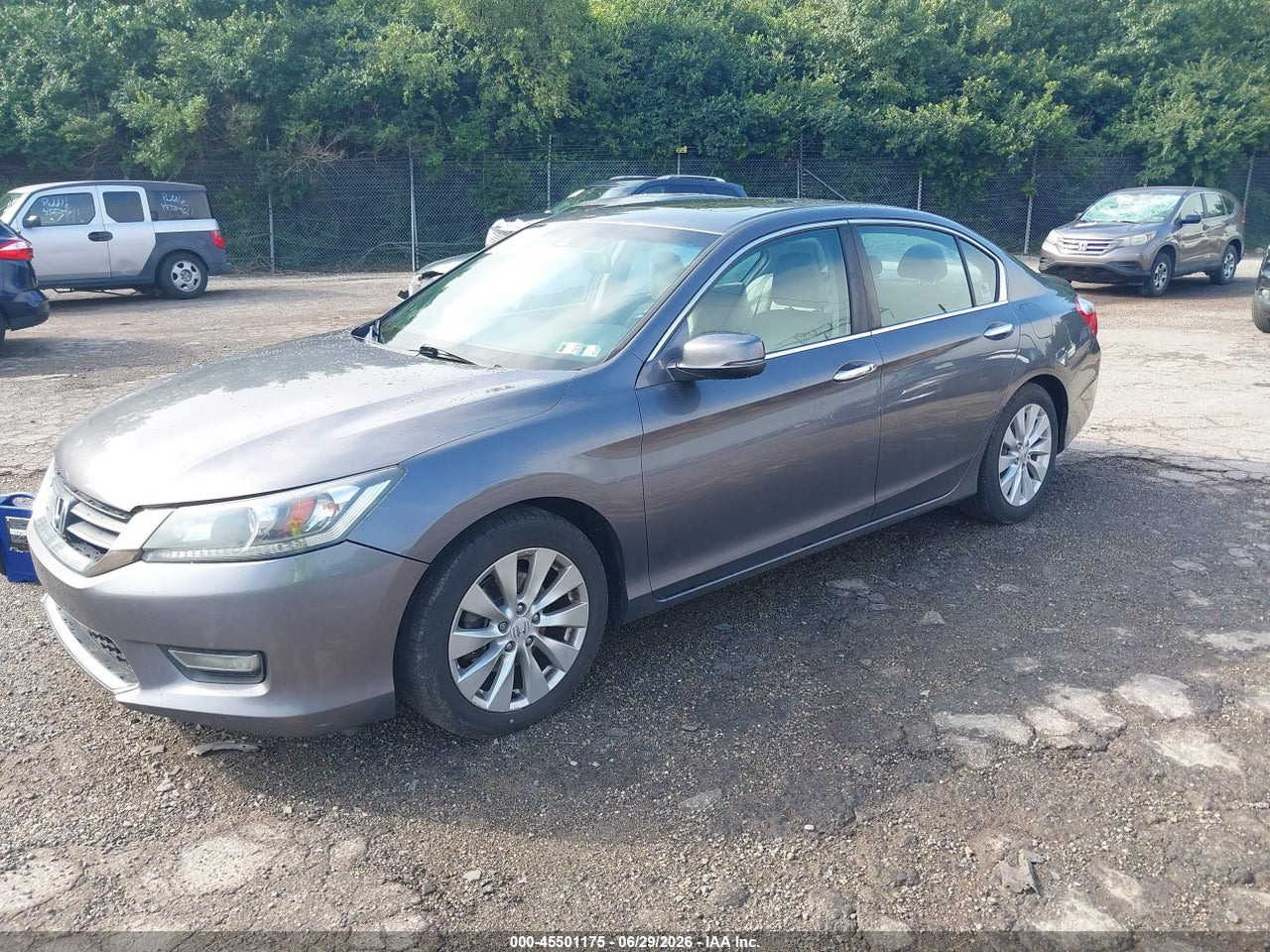 2013 HONDA ACCORD EX-L thumbnail 3