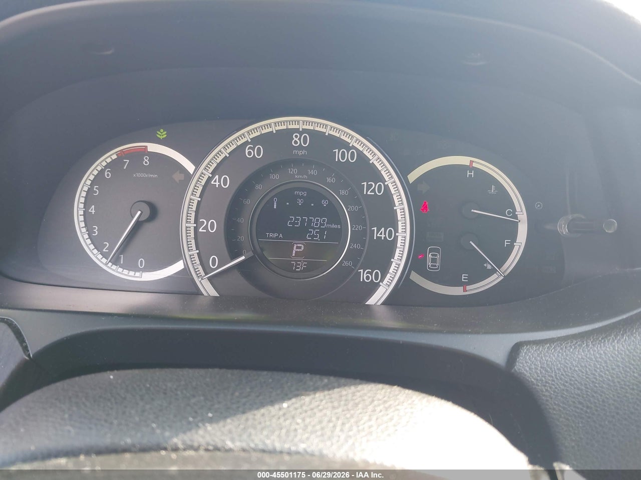 2013 HONDA ACCORD EX-L thumbnail 8